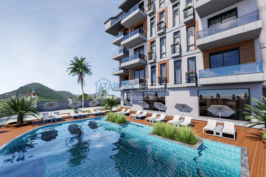 Apartments from the developer in Oba district, Alanya 3