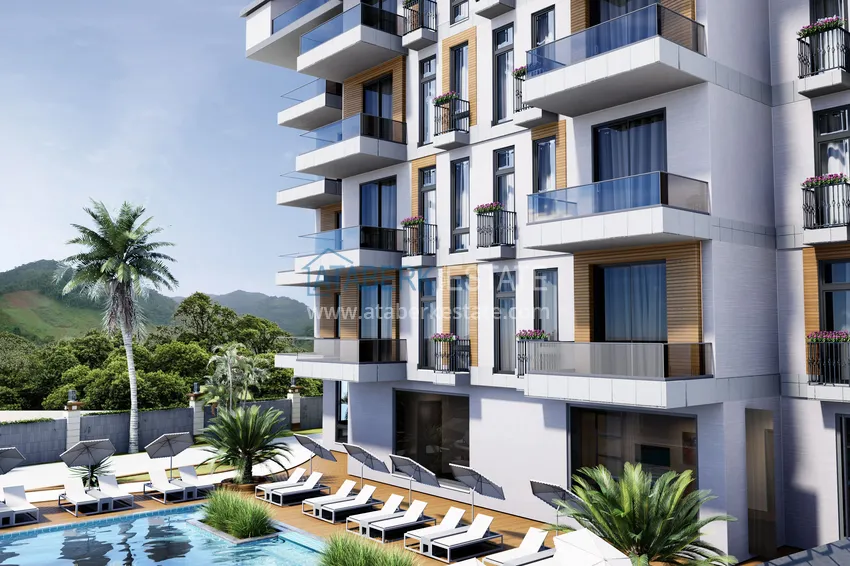 Apartments from the developer in Oba district, Alanya 4
