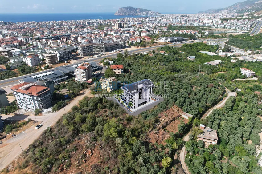 Apartments from the developer in Oba district, Alanya 2