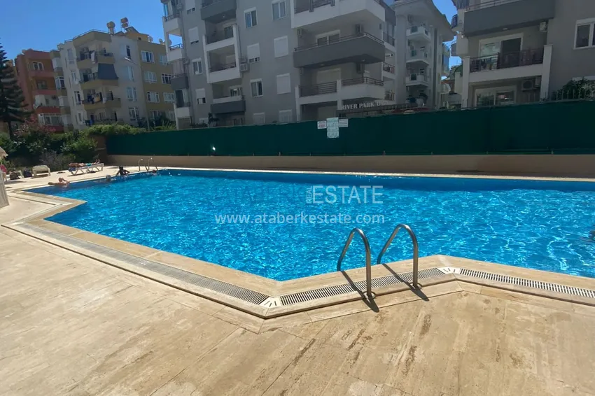Property for a residence permit in Alanya. Furnished 2+1 apartment in the Oba area - a residential complex by a mountain river 2