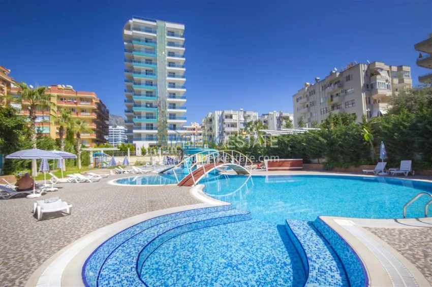 Apartament 2+1 w Mahmutlar jest pierwszym nadmorskim. Obywatelstwo Nieruchomości 5