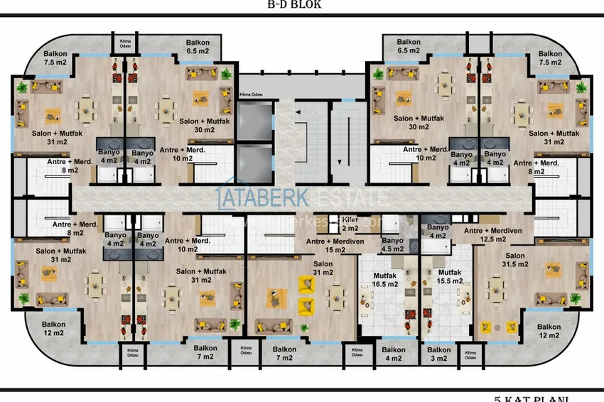 Buy cheap A new stylish investment project at the excavation stage in Oba, Alanya 5 