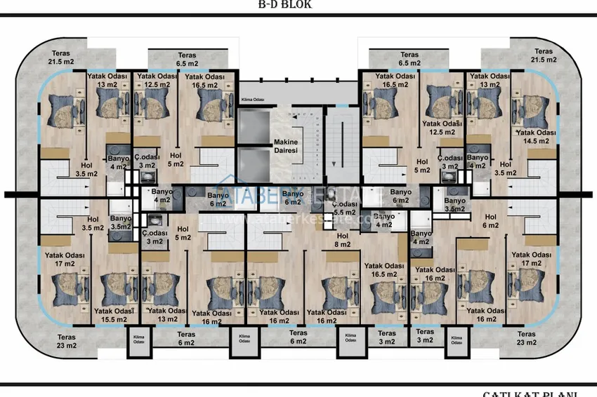 Buy cheap A new stylish investment project at the excavation stage in Oba, Alanya 9 