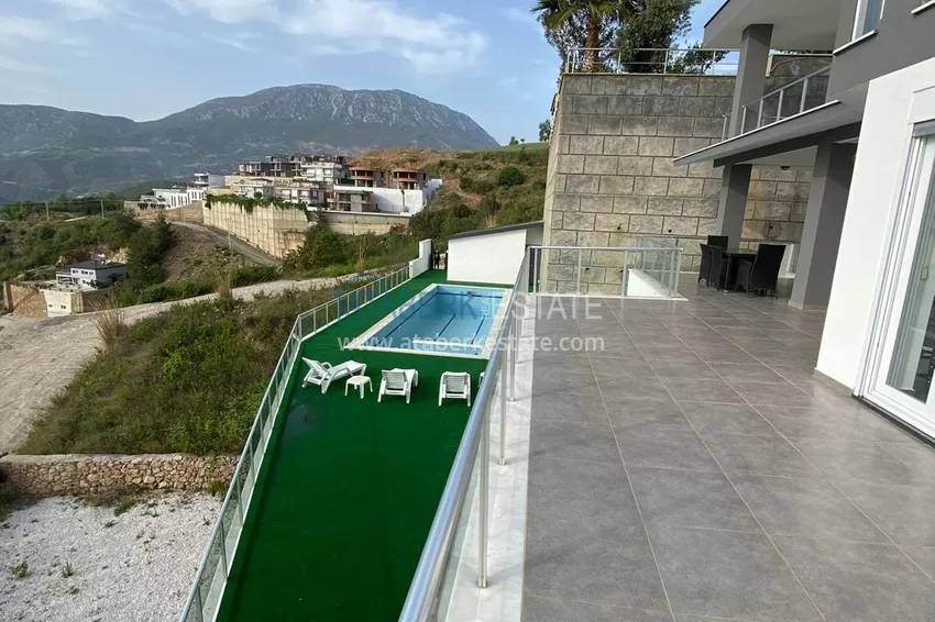 Purchase Detached villa with furniture and stunning panoramic views - Kargicak area 3