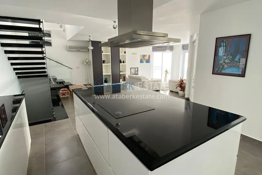 Purchase Detached villa with furniture and stunning panoramic views - Kargicak area 6