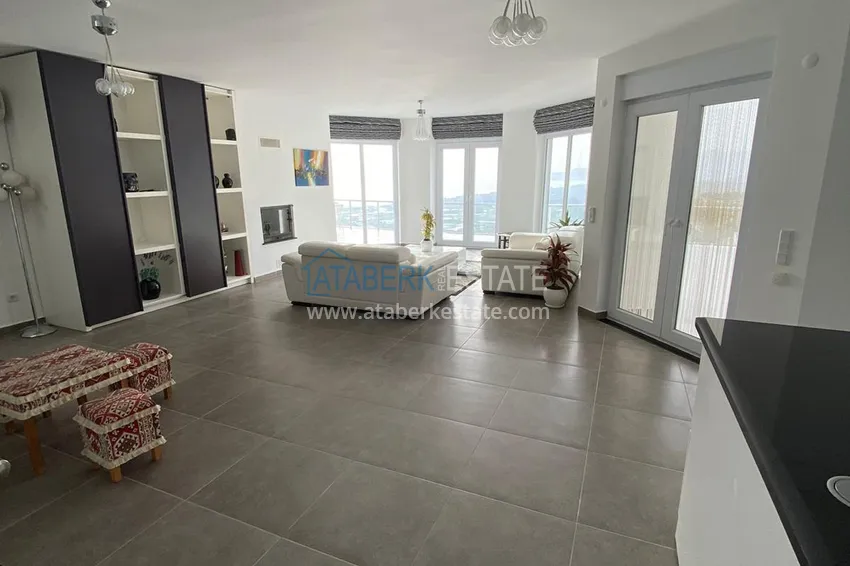 Purchase Detached villa with furniture and stunning panoramic views - Kargicak area 7