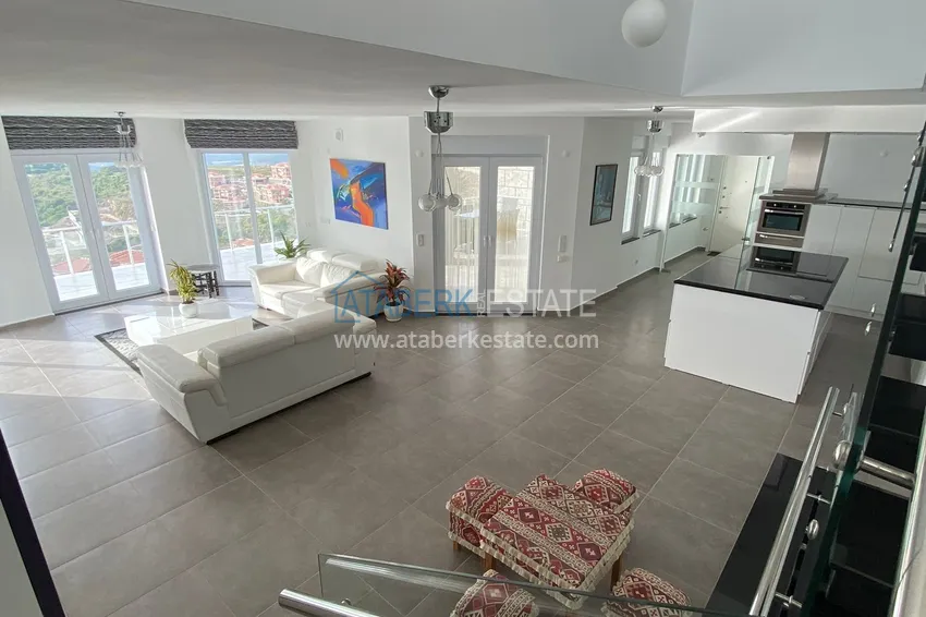 Purchase Detached villa with furniture and stunning panoramic views - Kargicak area 8