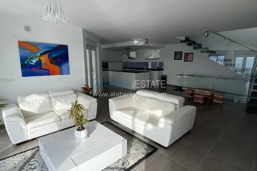 Purchase Detached villa with furniture and stunning panoramic views - Kargicak area 9
