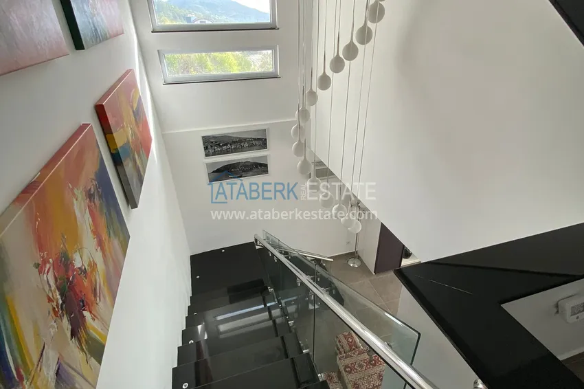 Purchase Detached villa with furniture and stunning panoramic views - Kargicak area 11