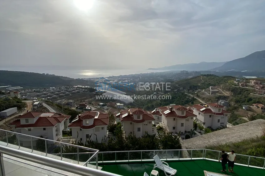Purchase Detached villa with furniture and stunning panoramic views - Kargicak area 14
