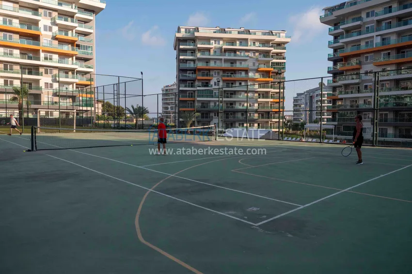 Furnished 1+1 apartment with partial sea view, Avsallar — Alanya 16