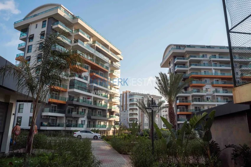 Furnished 1+1 apartment with partial sea view, Avsallar — Alanya 28