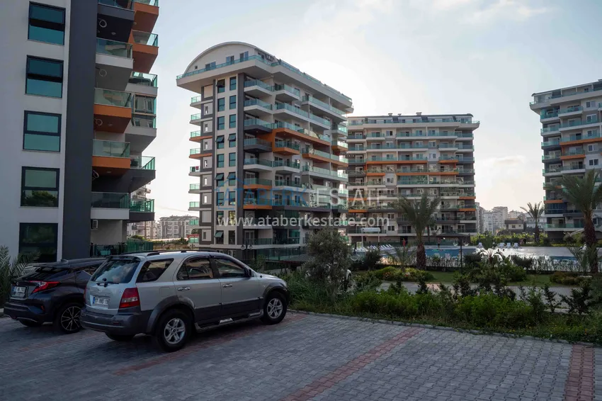 Furnished 1+1 apartment with partial sea view, Avsallar — Alanya 30
