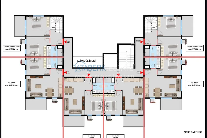 Buy cheap Apartments from the developer in Oba district, Alanya 5