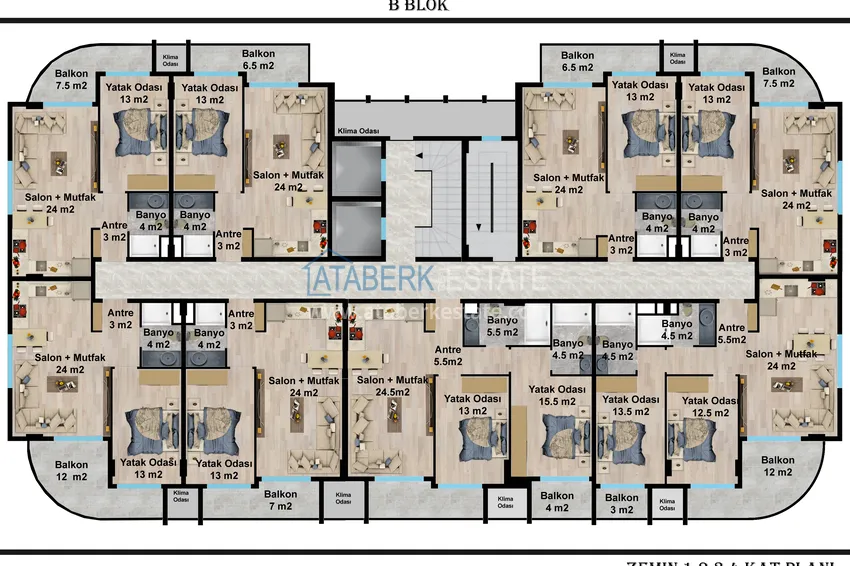 Buy cheap A new stylish investment project at the excavation stage in Oba, Alanya 10 