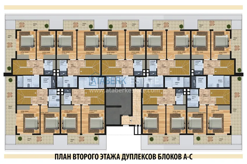 Buy cheap Modern complex in Alanya, Oba district 6