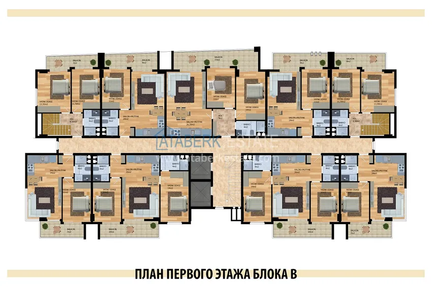 Buy cheap Modern complex in Alanya, Oba district 11