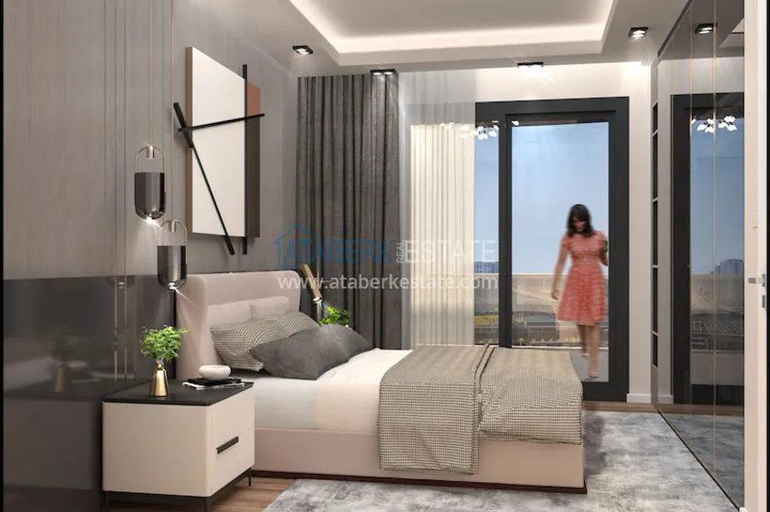 Purchase 2+1 apartments from the developer in a luxury complex. Tomyuk Mersin 10