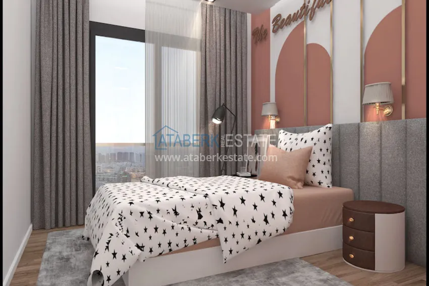 Purchase 2+1 apartments from the developer in a luxury complex. Tomyuk Mersin 15
