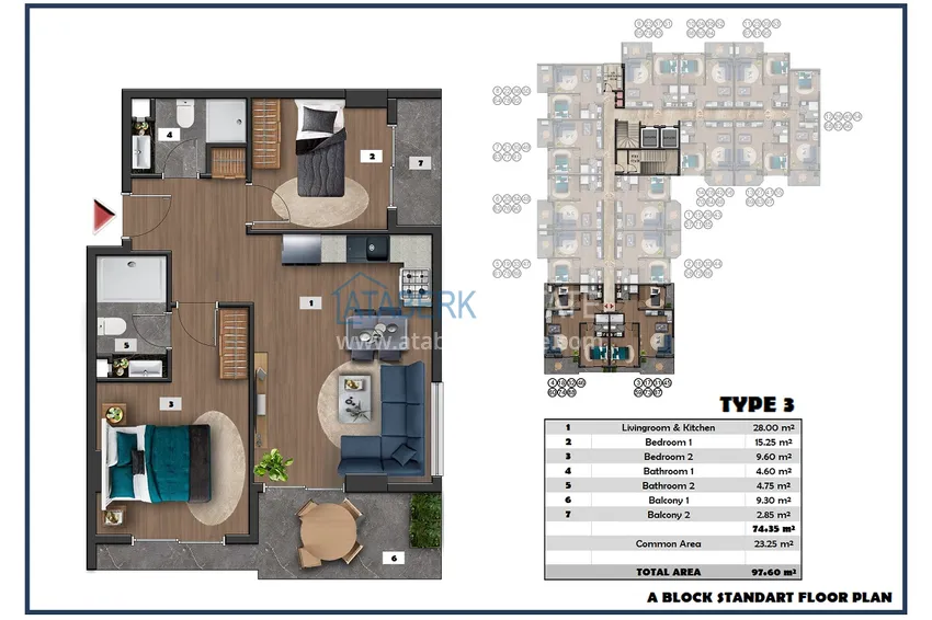 Buy cheap A new comfort complex in Alanya. 2-YEAR INSTALLMENT PLAN 6