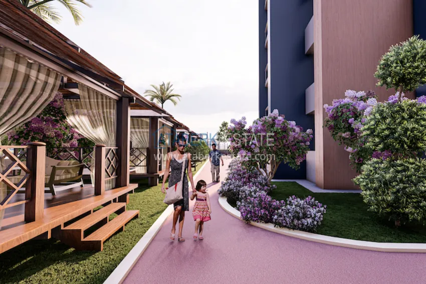 2+1 apartments from the developer in a luxury complex. Tomyuk Mersin 7