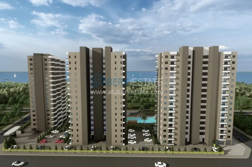 Apartments from a developer in Mersin, Arpachbakhshish district - a new comfort complex 22