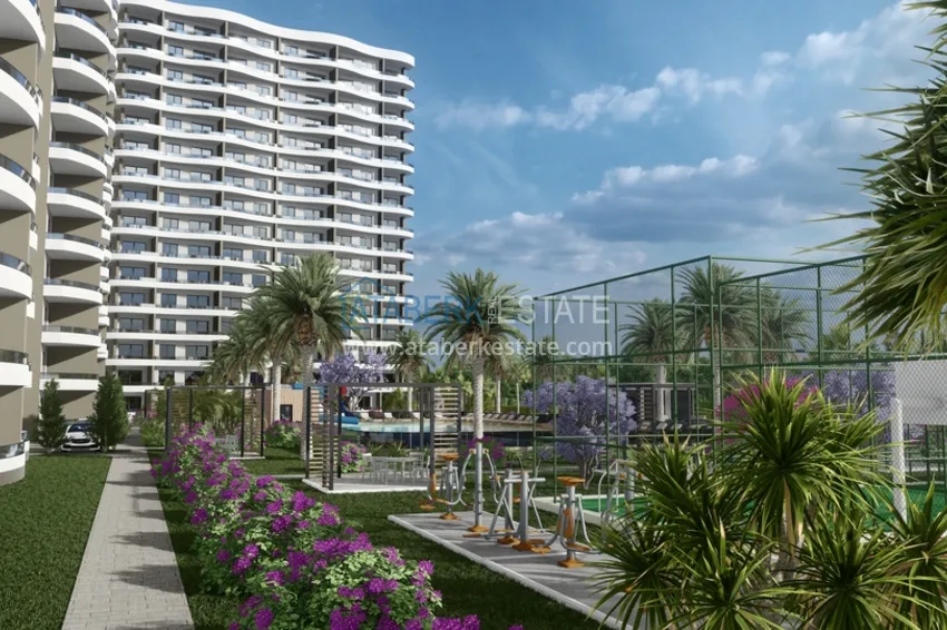 Apartments from a developer in Mersin, Arpachbakhshish district - a new comfort complex 16