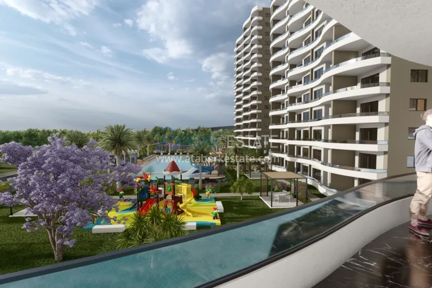 Apartments from a developer in Mersin, Arpachbakhshish district - a new comfort complex 17