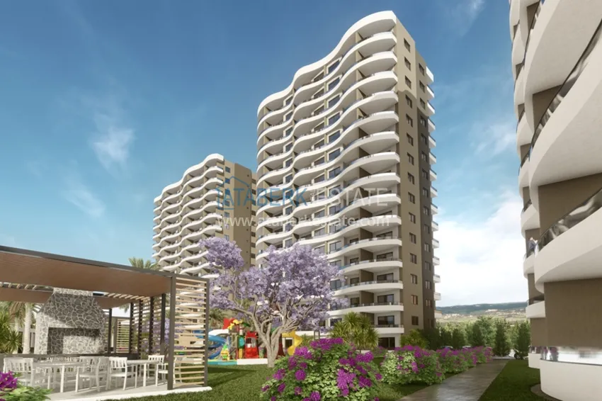Apartments from a developer in Mersin, Arpachbakhshish district - a new comfort complex 18