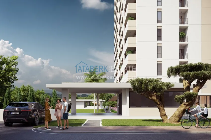 A modern premium residential complex with all amenities in the cozy Teje area. 11 