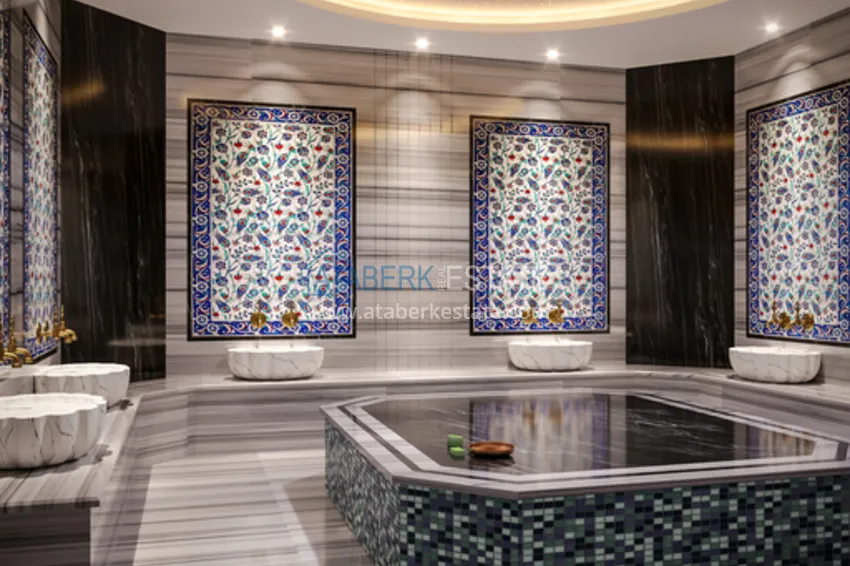 Apartments from a developer in Mersin, Arpachbakhshish district - a new comfort complex 32