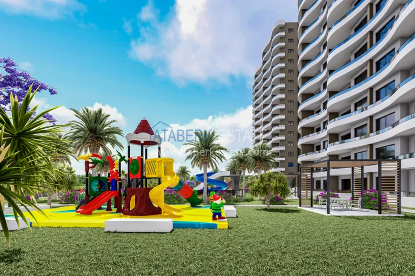Apartments from a developer in Mersin, Arpachbakhshish district - a new comfort complex 11