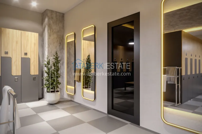 Apartments from a developer in Mersin, Arpachbakhshish district - a new comfort complex 38