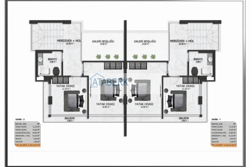 Buy cheap An elite villa complex project under construction in Alanya — Upper Oba district 2
