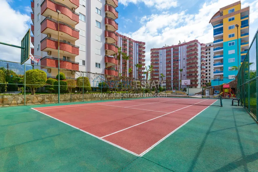Apartment 3+1 with furniture, mountain and sea views — Alanya, Mahmutlar district 13
