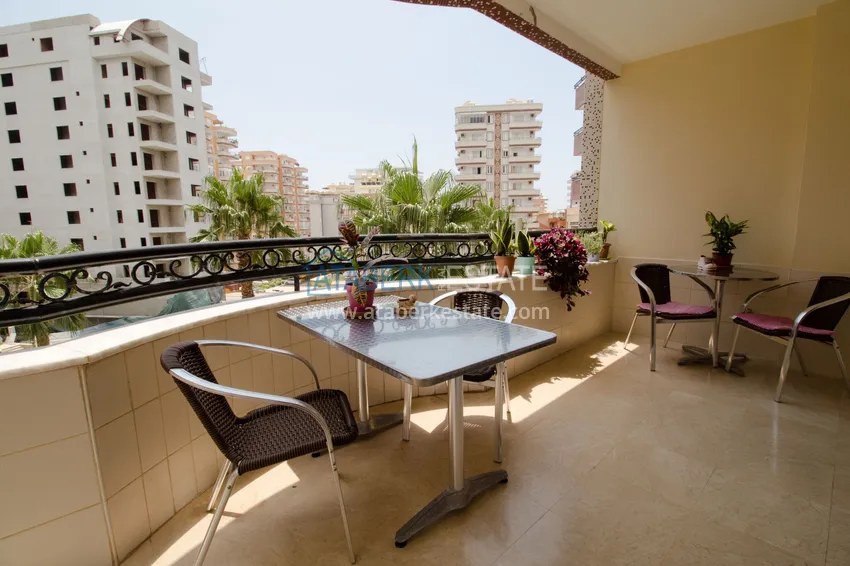 Purchase Apartment 3+1 with furniture, mountain and sea views — Alanya, Mahmutlar district 11