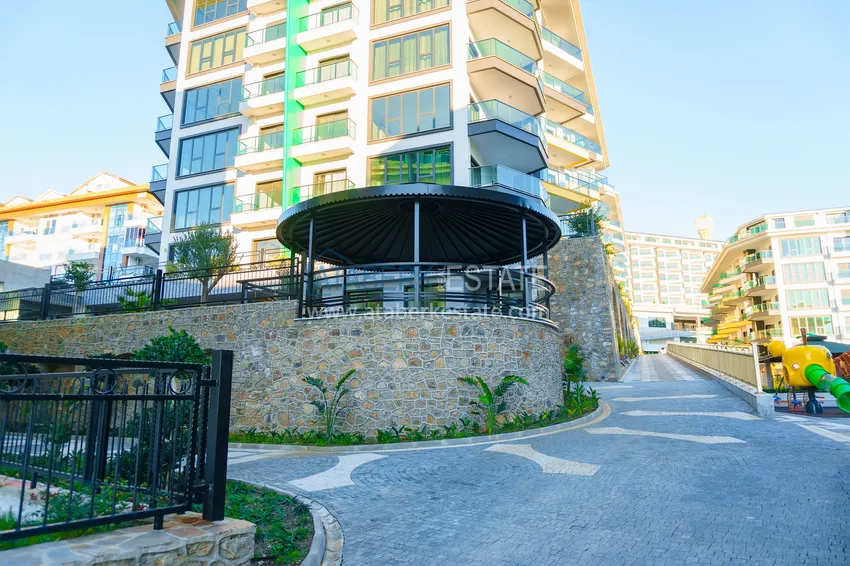 3+1 garden duplex in a complex on the beachfront, Kargicak — Alanya 15