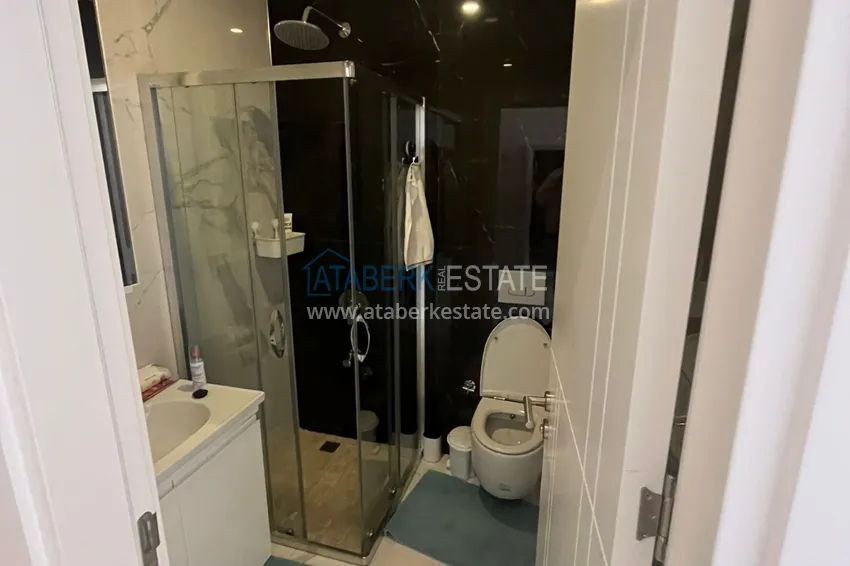 Purchase 3+1 garden duplex in a complex on the beachfront, Kargicak — Alanya 12