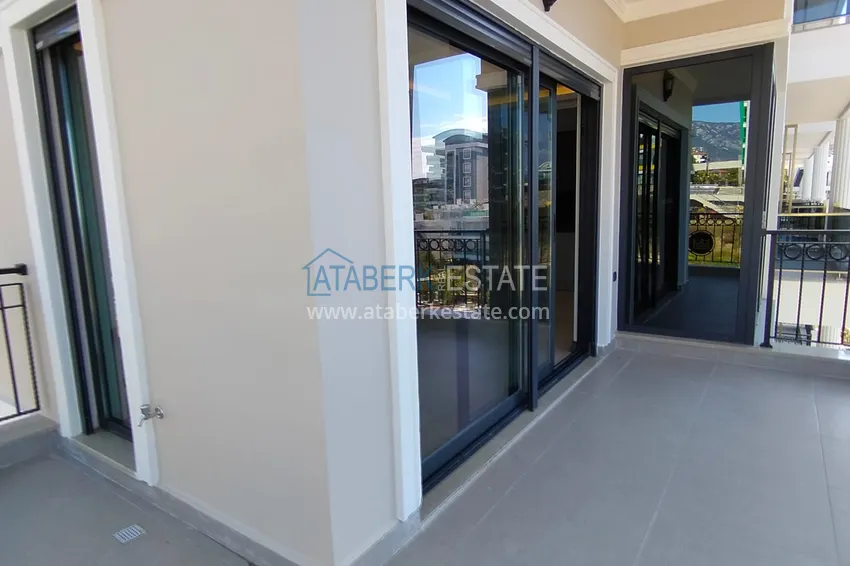 Purchase 2+1 apartment with high-quality finishing and open sea views in an exclusive complex — Alanya, Kargicak 15 
