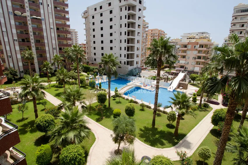 Purchase Apartment 3+1 with furniture, mountain and sea views — Alanya, Mahmutlar district 13