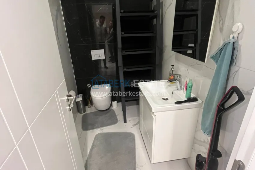 Purchase 3+1 garden duplex in a complex on the beachfront, Kargicak — Alanya 16