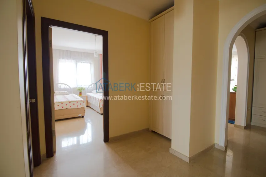 Purchase Apartment 3+1 with furniture, mountain and sea views — Alanya, Mahmutlar district 16