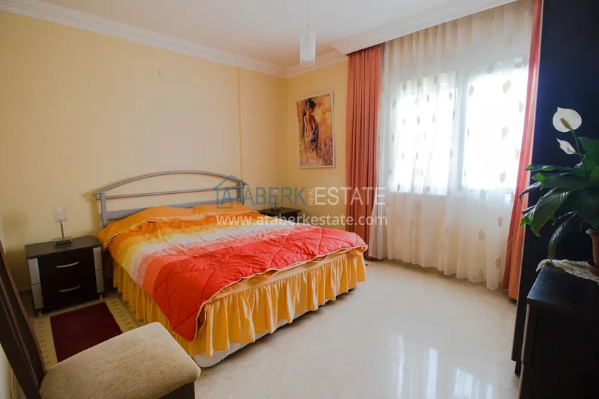 Purchase Apartment 3+1 with furniture, mountain and sea views — Alanya, Mahmutlar district 18