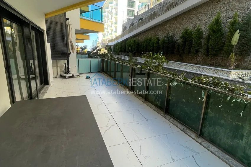 Purchase 3+1 garden duplex in a complex on the beachfront, Kargicak — Alanya 21