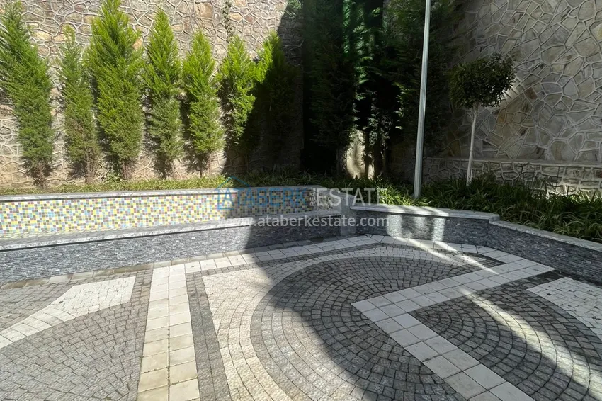 Purchase 3+1 garden duplex in a complex on the beachfront, Kargicak — Alanya 22