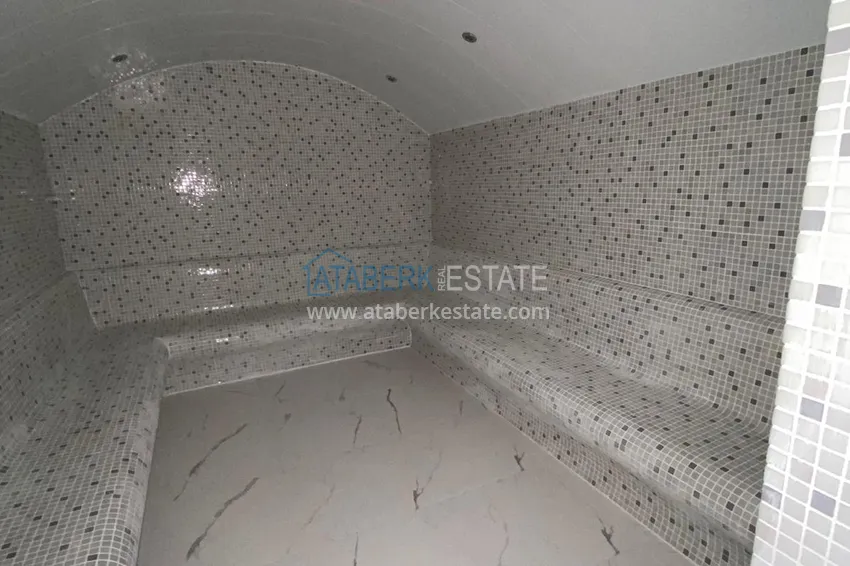 3+1 garden duplex in a complex on the beachfront, Kargicak — Alanya 30