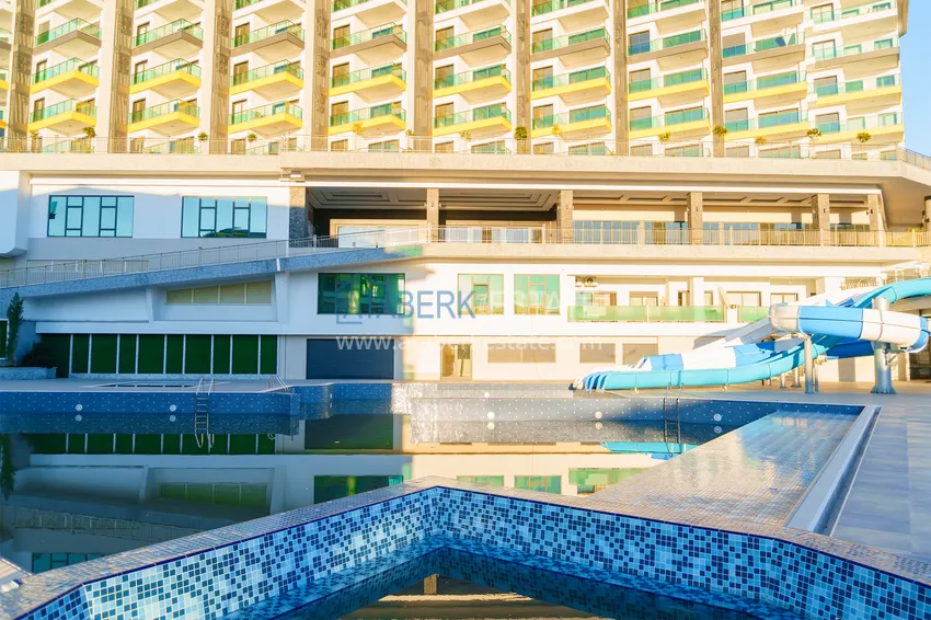 3+1 garden duplex in a complex on the beachfront, Kargicak — Alanya 5