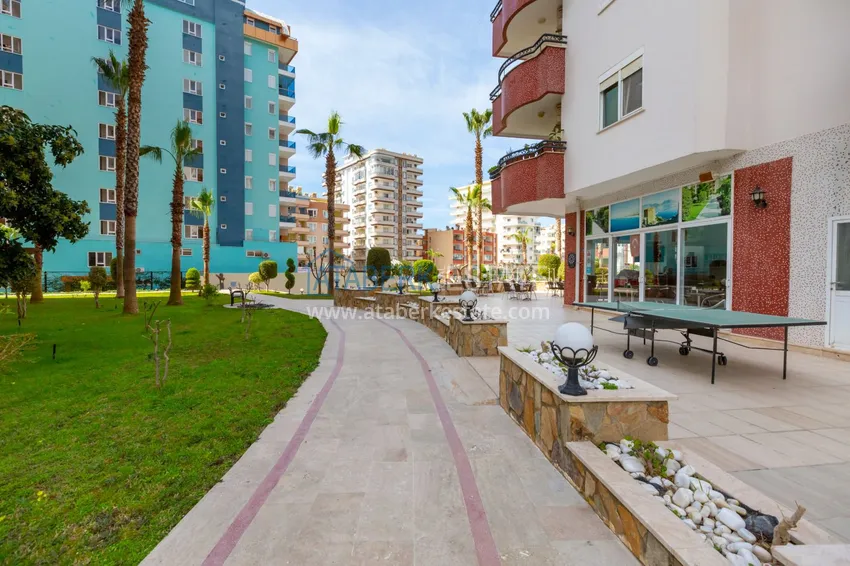 Apartment 3+1 with furniture, mountain and sea views — Alanya, Mahmutlar district 7