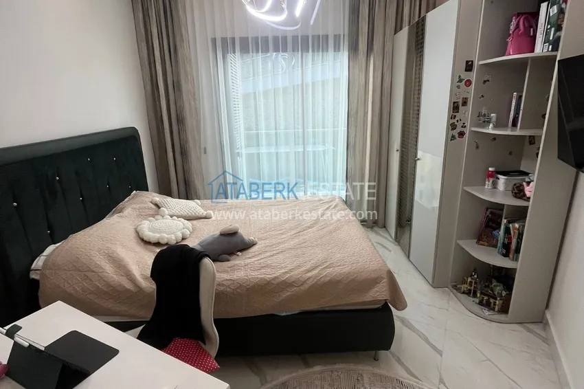 Purchase 3+1 garden duplex in a complex on the beachfront, Kargicak — Alanya 6