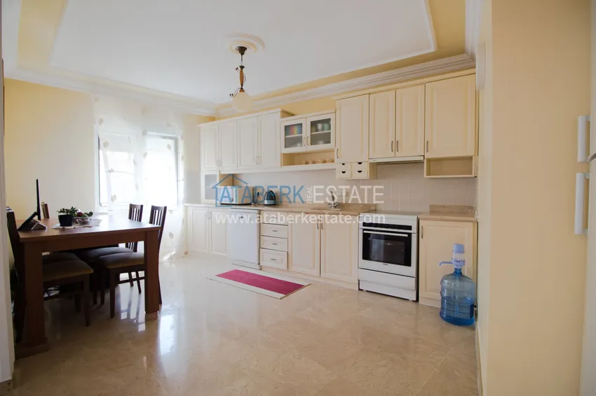 Purchase Apartment 3+1 with furniture, mountain and sea views — Alanya, Mahmutlar district 8